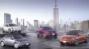 4 concepts Volkswagen Beetle colorés à New York
