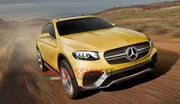 Le Mercedes GLC Coupé Concept s'échappe sur la toile