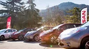 En Nissan Leaf, sur les traces de Loeb au Monte-Carlo