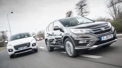 Essai Peugeot 3008 Hybrid4 vs Honda CR-V 1.6 i-DTEC 160 : Mode relaxation