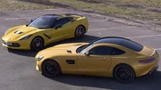 Essai Corvette C7 Stingray vs Mercedes AMG GT : Plaisirs bruts