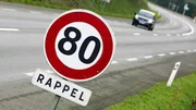 Limitation de vitesse: les 80 km/h arrivent cet été
