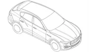 Maserati Levante: les dessins techniques interceptés