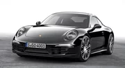 Porsche dévoile les 911 et Boxster Black Edition