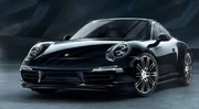 Porsche 911 et Boxster Black Edition : une série spéciale "noir c'est noir"