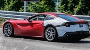 Spyshot: La Ferrari F12 M sort en robe rouge sous le soleil italien