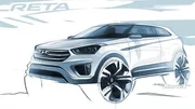Hyundai Creta 2015 : premières esquisses du petit SUV