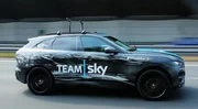 Le futur SUV Jaguar F-Pace déjà sur le Tour de France !