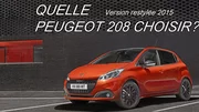 Quelle Peugeot 208 restylée choisir ?