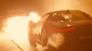 Option lance-flammes pour l'Aston Martin DB10 de James Bond