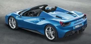 La Ferrari 488 Spider : bleue de plaisir