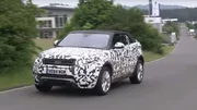 Le Range Rover Evoque Cabriolet à fond sur le Nürburgring