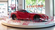 Le concept Toyota FT-1 exposé à Paris