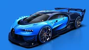 Premières images pour la Bugatti Vision Gran Turismo