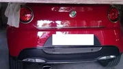L'Alfa Romeo Mito restylée montre son derrière
