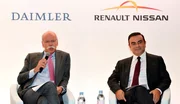 Alliance Renault-Nissan et Daimler : la belle entente