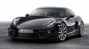 Porsche Cayman Black Edition : noir c'est noir