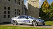 Aston Martin présente le prototype électrique RapidE