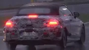 La future Mercedes Classe C cabriolet déboule sous la pluie