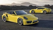 Porsche 911 Turbo et Turbo S restylées : plus de puissance