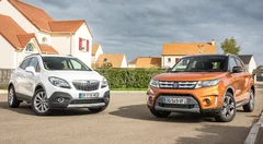 Essai Opel Mokka vs Suzuki Vitara : Transports urbains