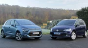 Essai Citroën C4 Picasso vs Volkswagen Touran : les vedettes
