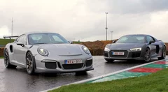 Audi R8 V10 Plus vs Porsche 911 GT3 RS : En piste !