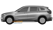 BMW X1 (2016) : le brevet de la version à 7 places a fuité en Chine