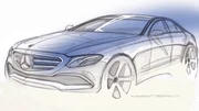 La nouvelle Mercedes Classe E en dessin