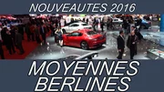 Calendrier des nouveautés 2016 - Moyennes berlines
