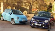 Essai Fiat 500 Dualogic vs Renault Twingo EDC : Duel de boîtes