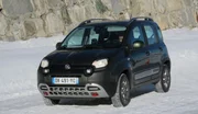 Essai gamme Fiat 4x4 : Panda, Panda Cross et 500X à la neige