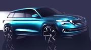 Skoda VisionS Concept 2016 : le SUV se préfigurera au Salon de Genève