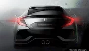 Honda Civic 2017 Prototype : La future Civic esquisse sa sortie