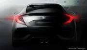 La Honda Civic 2017 sera au salon de Genève