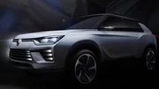 Dans l'ombre, le grand SUV SsangYong SIV-2 Concept