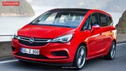 Restylage Opel Zafira : L'Opel Zafira restylé perd ses défenses