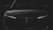 La Maserati Levante dévoile son avant en amont du salon de Genève 2016
