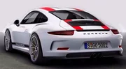 Porsche 911 R 2016 : une 911 GT3 RS à boîte manuelle