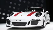 Porsche 911 R à Genève : rare et radicale