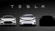 Tesla montre la silhouette de la Model 3