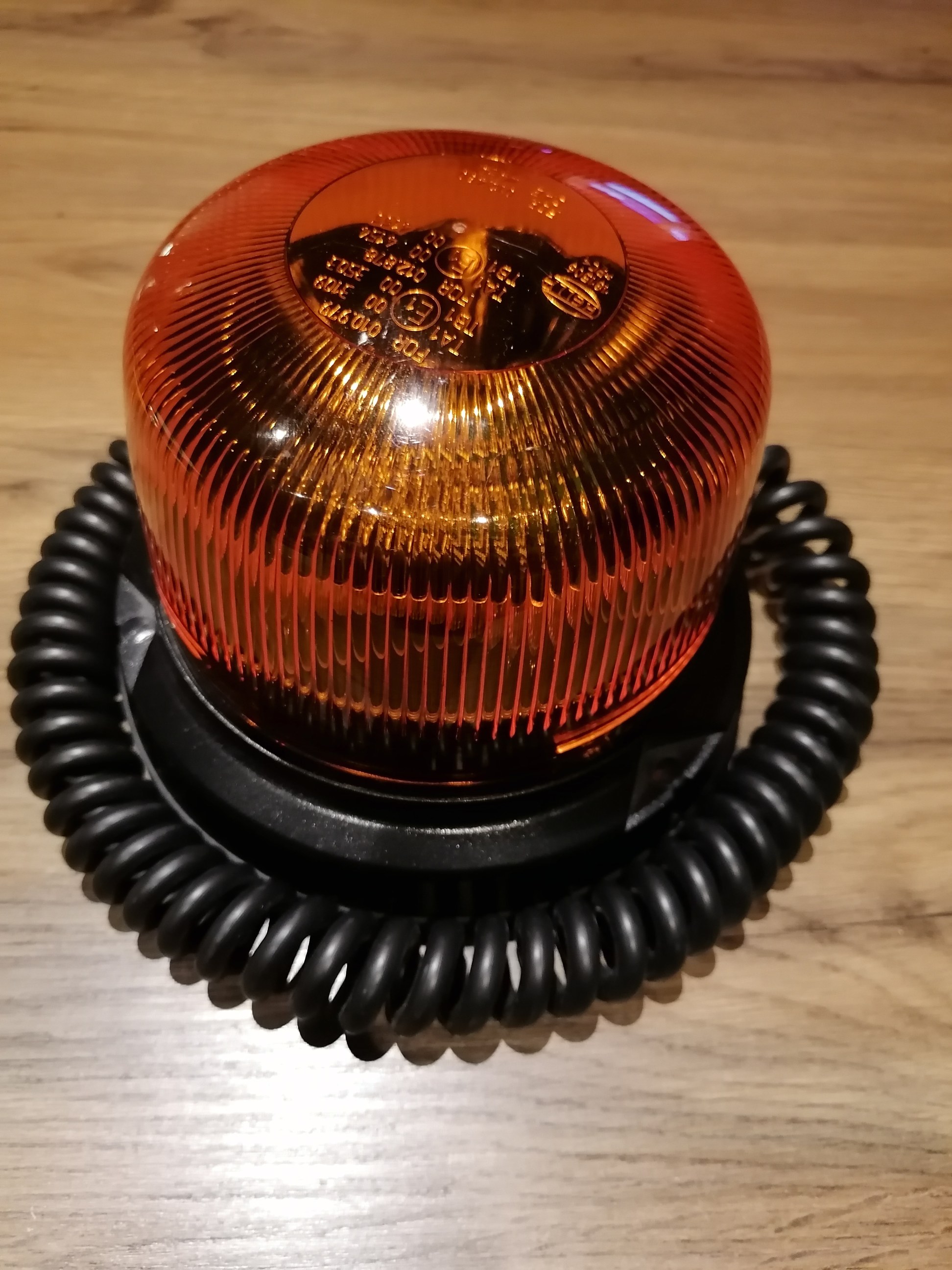 Gyrophare GYROLED - 8 LEDs - Orange - Magnétique PAC