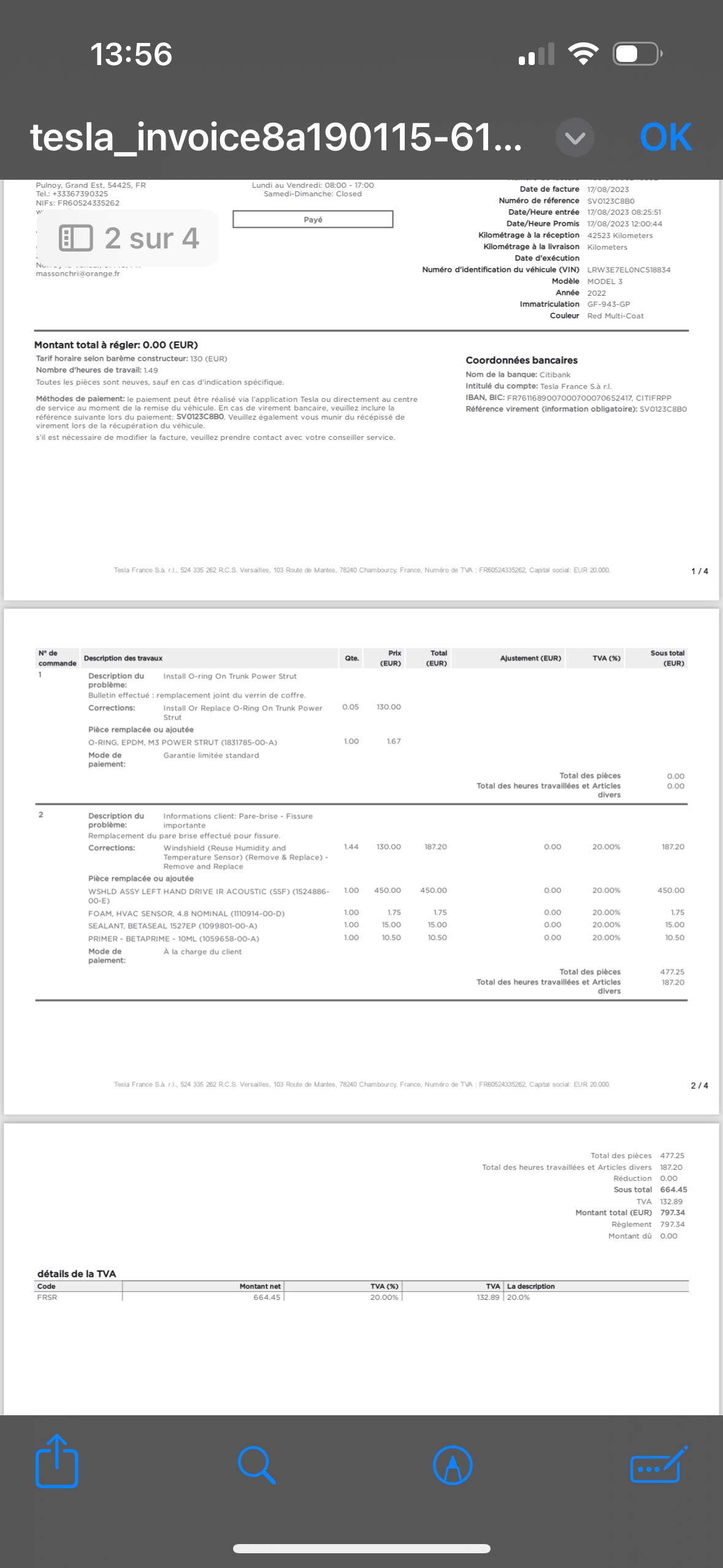 Tesla Model 3 [2017 - 202x] - Page 517 - Auto titre