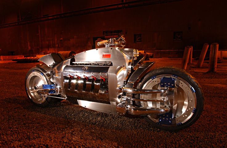 Dodge tomahawk разгон