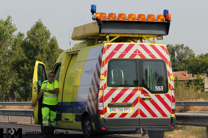Renault Master Vinci Autoroutes – Miniatura IXO 1/50 Furgone Metallo