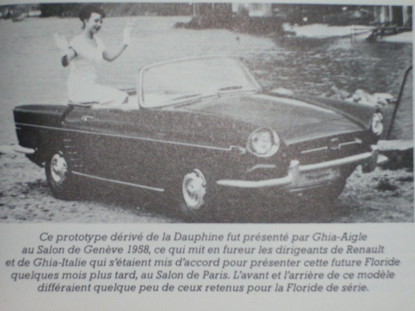 Bâche intérieure pour Renault floride cabrio (1958 - 1963)