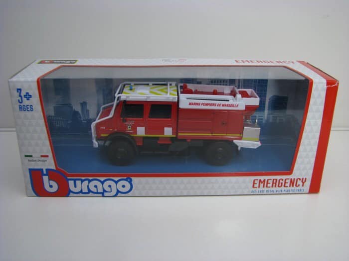 Pack de 3 véhicules d'urgence Collection Emergency 1/43 Bburago