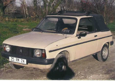 Photo Peugeot 104 Z Cabriolet Sovra LM5 (1983)- Salon Rétromobi