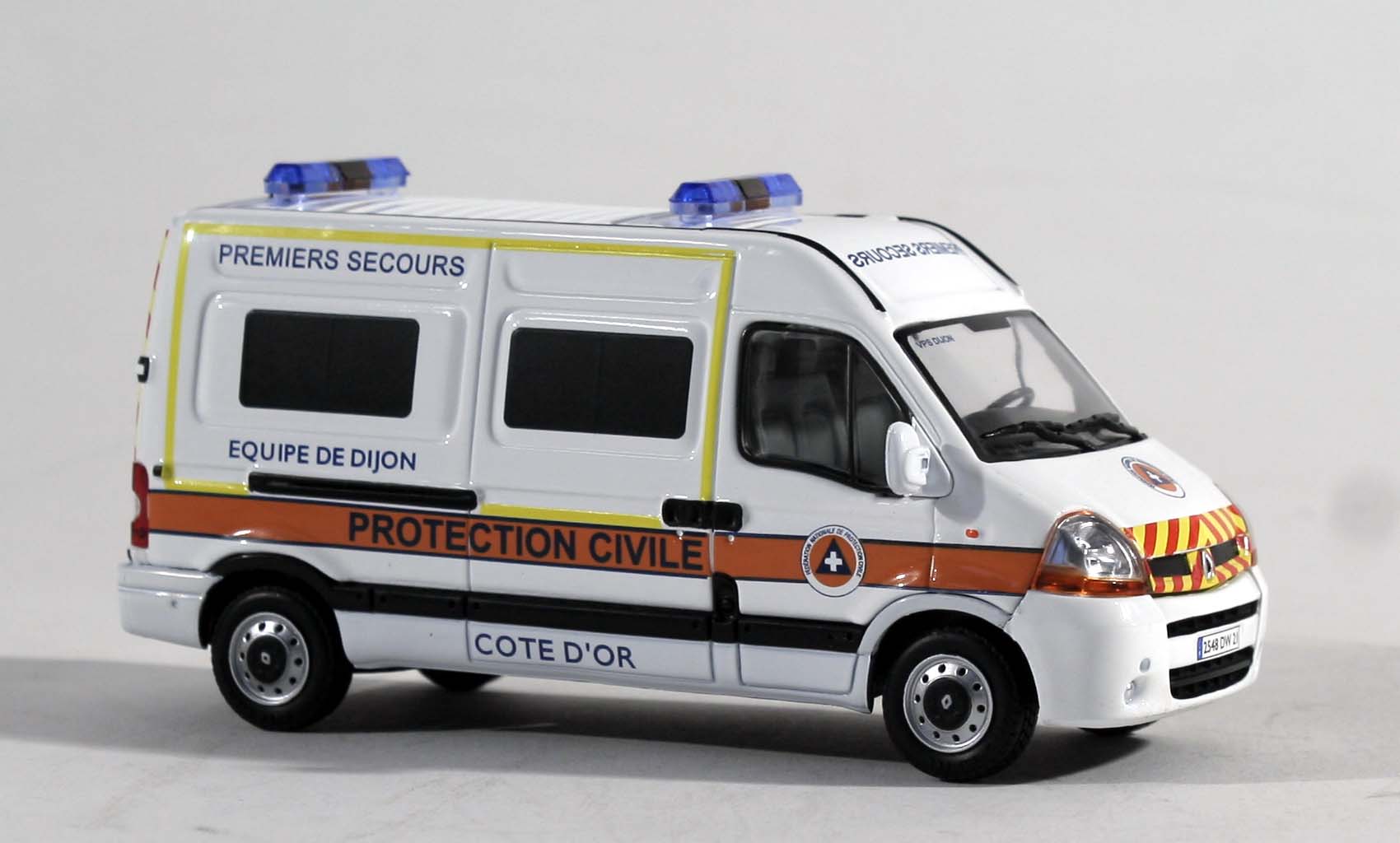 Renault Trafic, Le nouveau véhicule de la Protection Civile