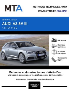 MTA Audi A3 III (8V) 3p phase 2